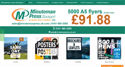 Desktop Screenshot of minutemanpress.uk.com