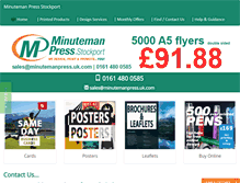 Tablet Screenshot of minutemanpress.uk.com